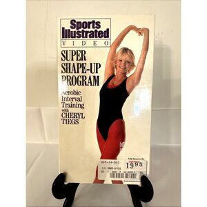 Sports Illustrated Super Shape Up Program VHS SEALED Watermarks HBO Cheryl Tiegs